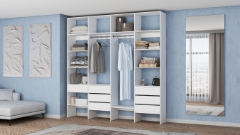 Стеллаж для одежды Мирта 67 BMS для дома