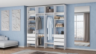 Стеллаж для одежды Мирта 65 BMS для дома