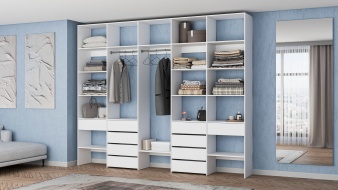 Стеллаж для одежды Мирта 71 BMS для дома