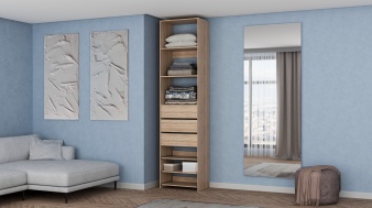 Стеллаж для одежды Мирта 77 BMS для дома