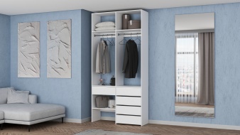 Стеллаж для одежды Мирта 46 BMS для дома