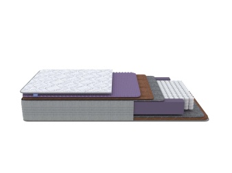 Матрас Aura Duo M/F Grey