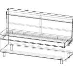 Кухонный диван Блеск BMS(Подъемное сиденье)