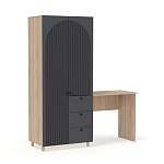 Шкаф со столом Вивьен 4 BMS - Фото 3