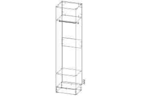 Гардеробная Фрост 2  (500х2100х400)