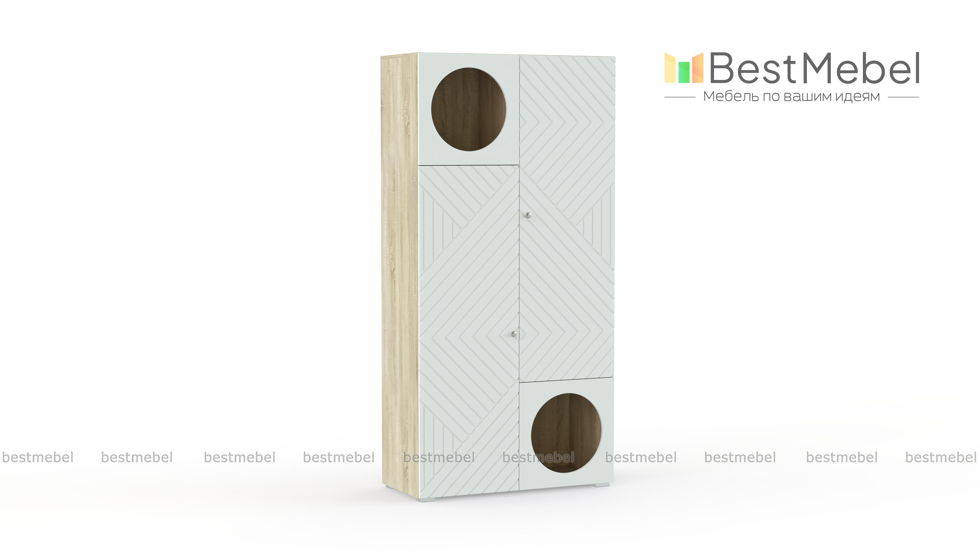 Шкаф распашной Авелин 20 BMS - Фото