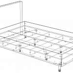 Чертеж Кровать Валерия Арт 12 BMS