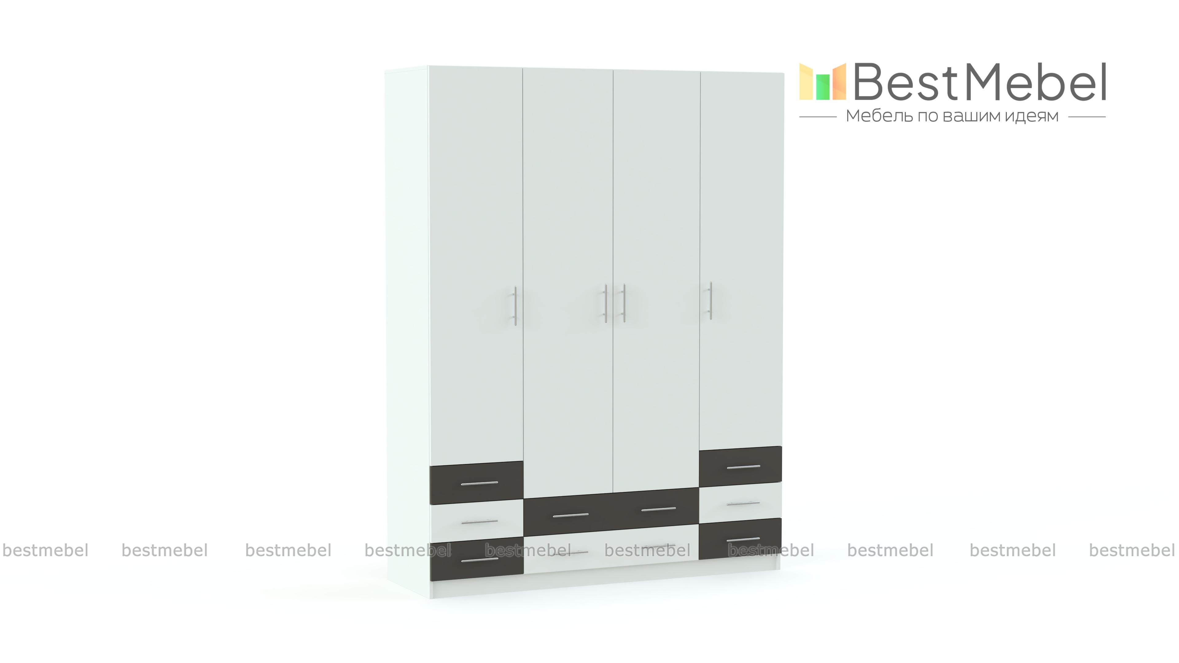 Распашной шкаф Гамма 18 BMS - Фото