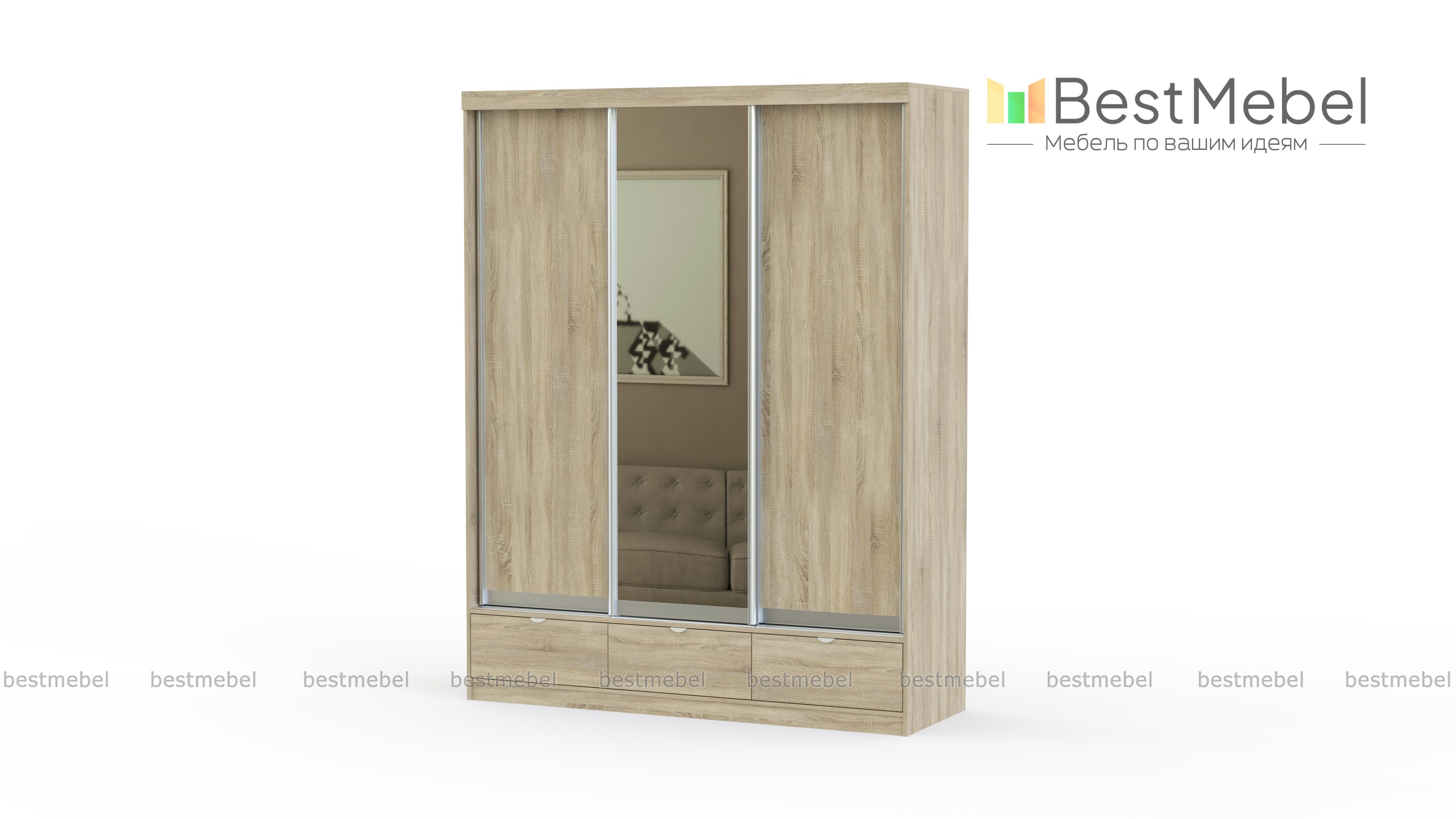 Шкаф-купе Madrid BMS - Фото