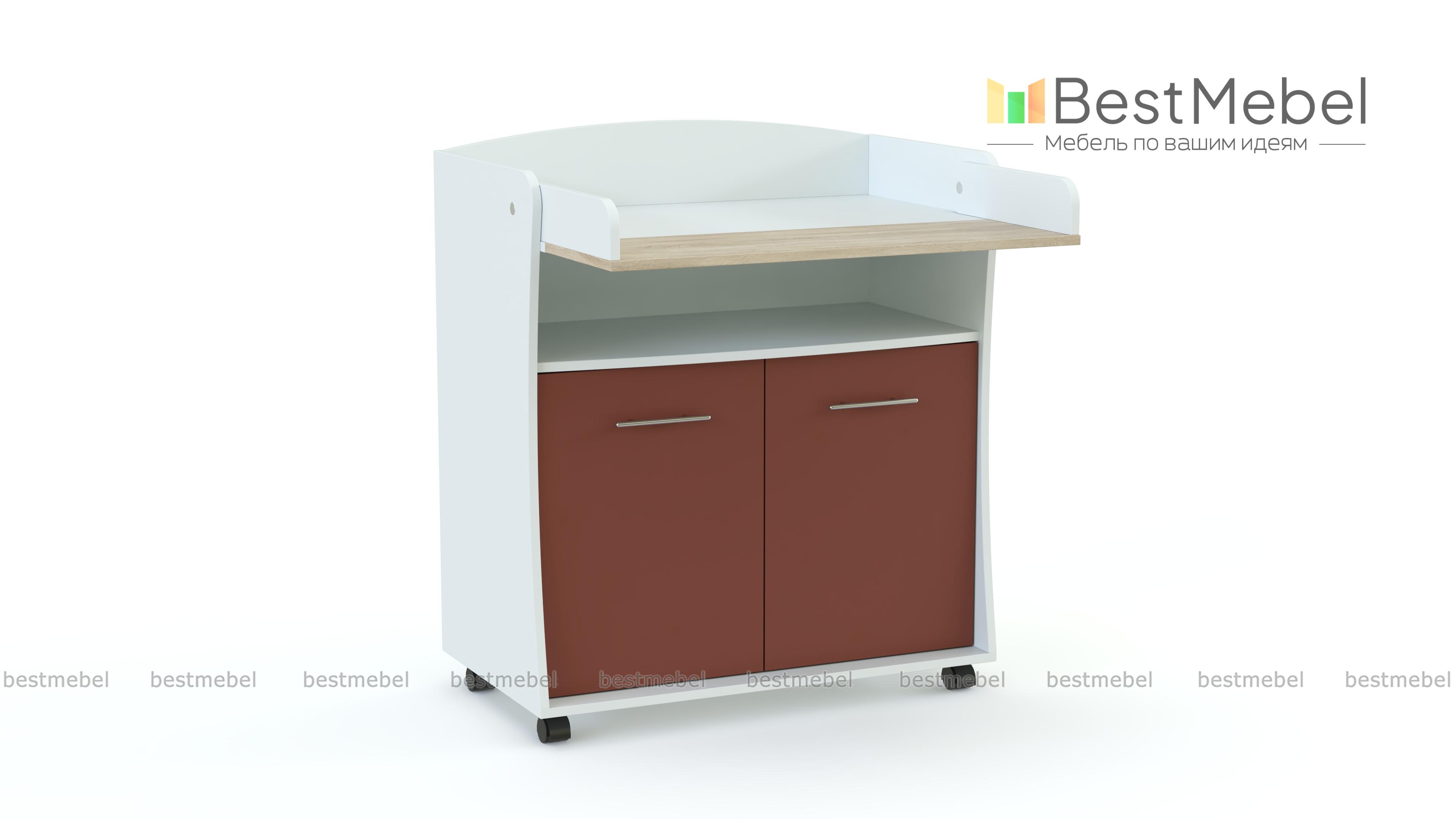 Пеленальный комод Густав 2 BMS - Фото