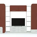 Стенка для гостиной Пенелопа-9 BMS - Фото 2