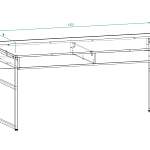 Компьютерный стол Париж 11 BMS