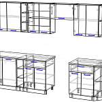 Схема сборки Кухня Марта BMS