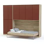 Шкаф-кровать трансформер Хлоя 17 BMS - Фото 1