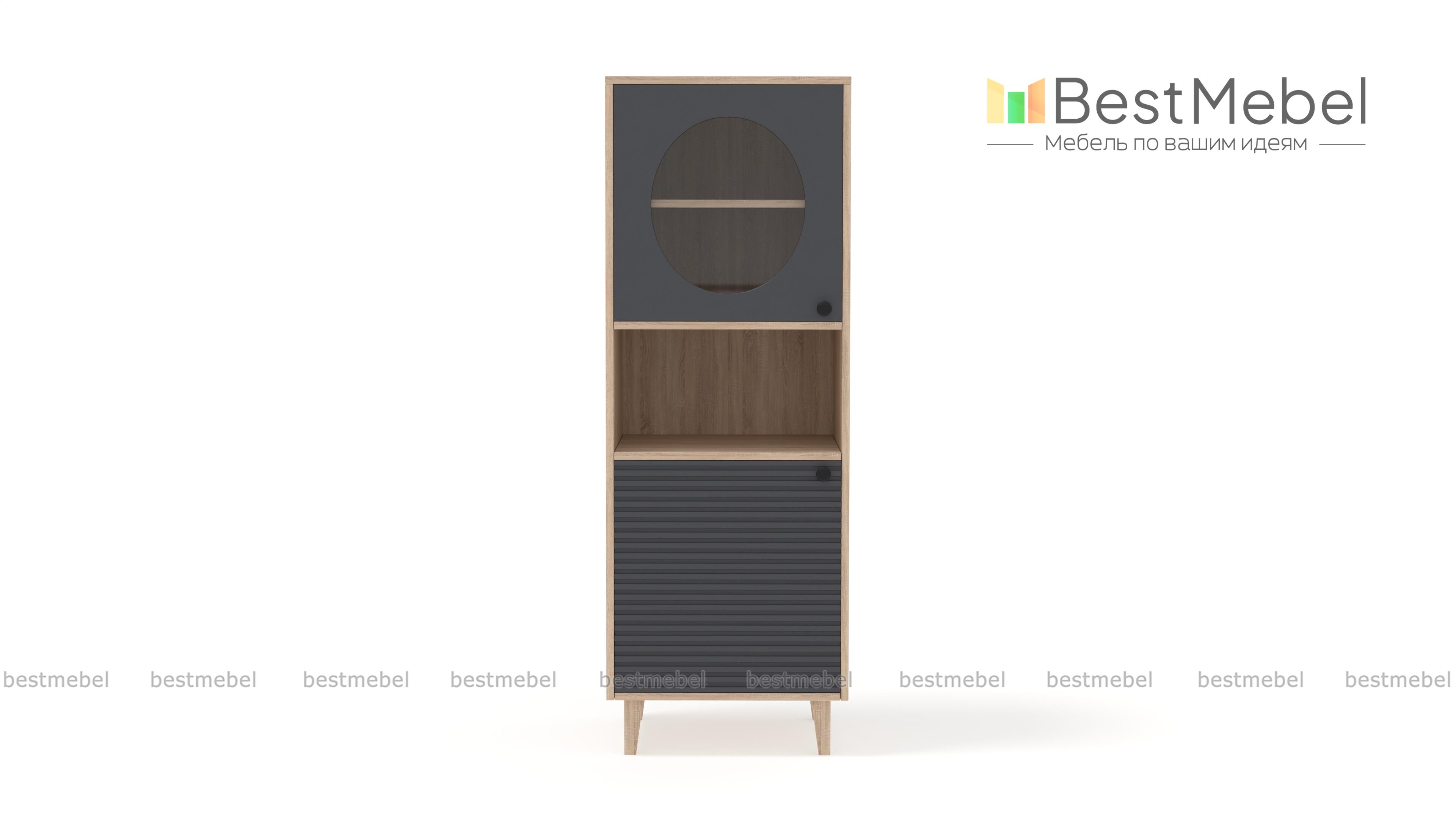 Стеллаж Брукс 1 BMS - Фото