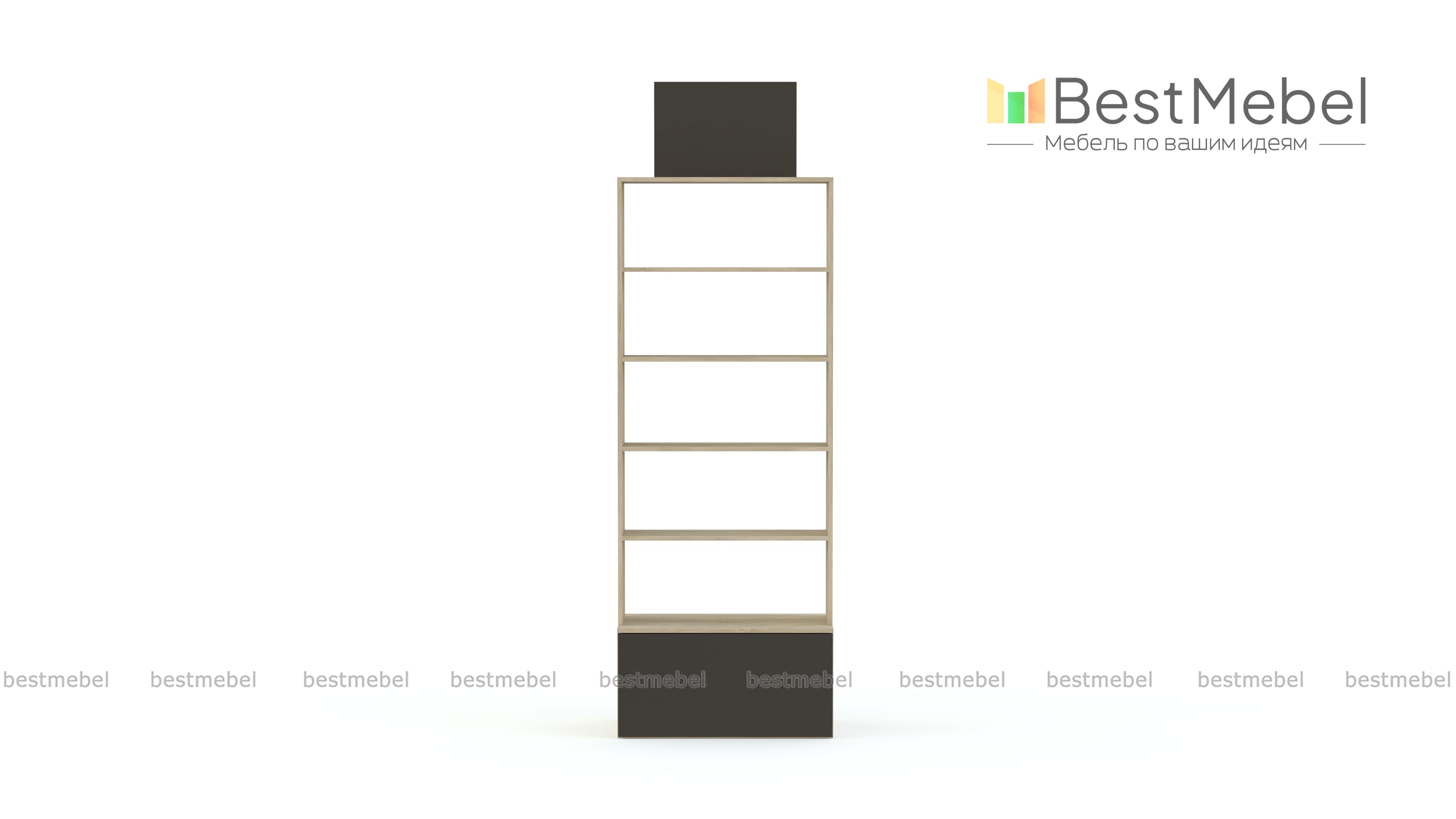 Торговый стеллаж Лайт 2 BMS - Фото