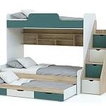 Детская двухъярусная кровать ДМ-166 BMS - Фото 2