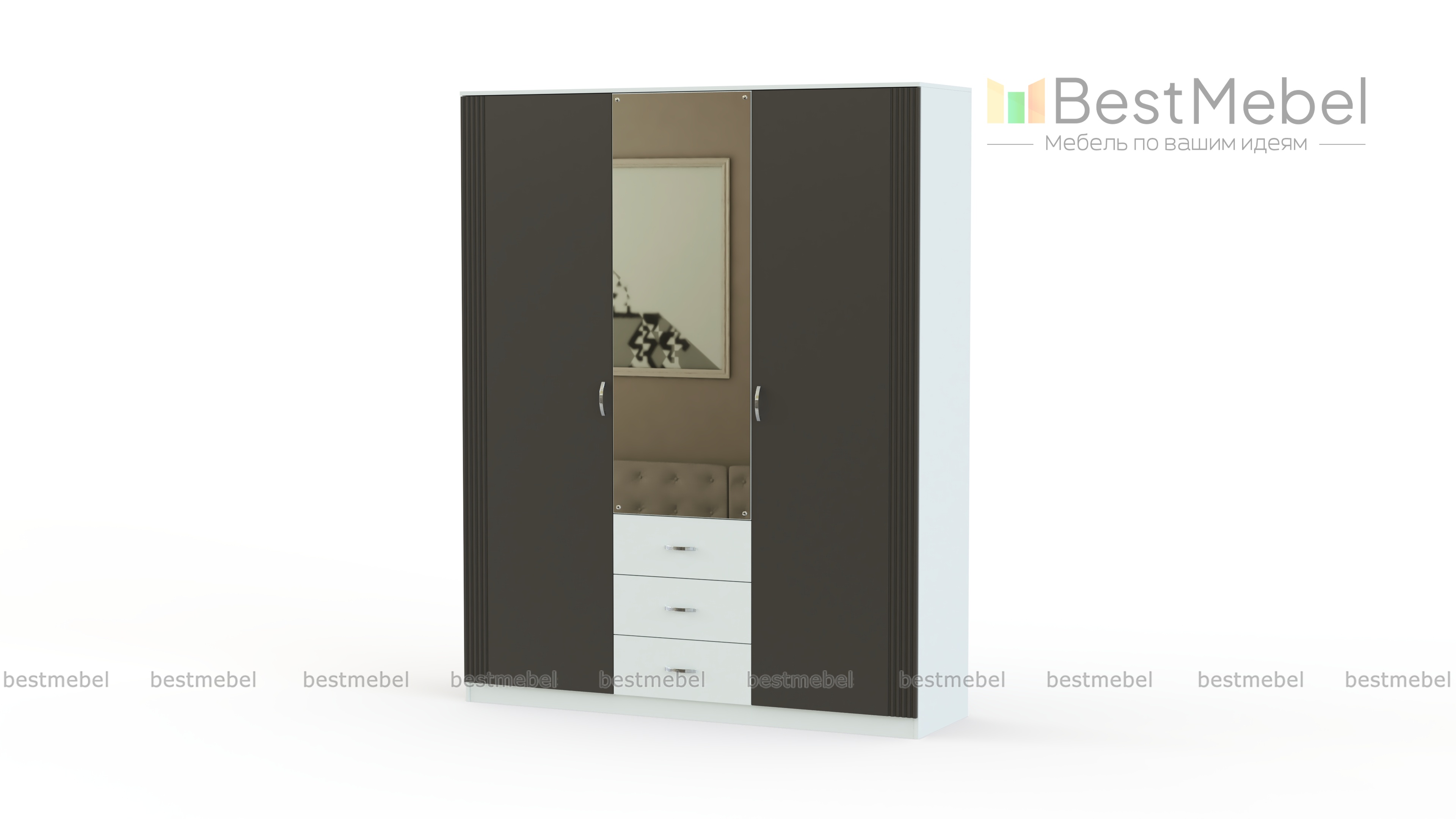 Шкаф распашной Диана К2 BMS