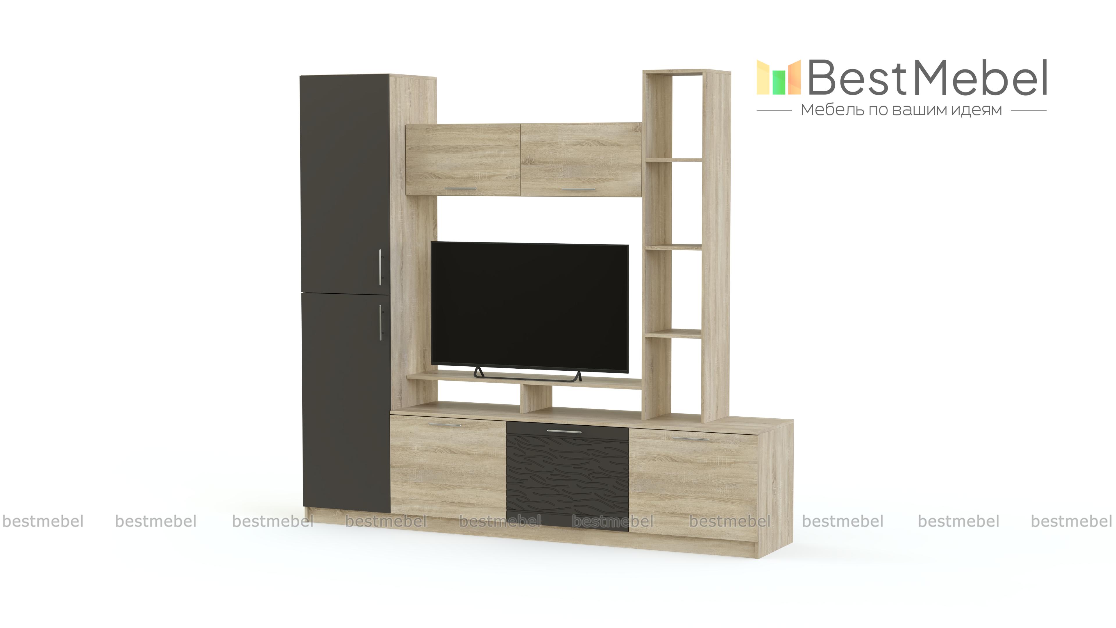 Стенка Вельвет 3 BMS - Фото