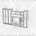 Схема сборки Стенка в гостиную Азимут 7 BMS